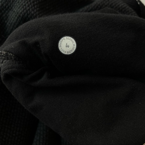 Lululemon Ribbed High-Rise Jogger 25" *7/8 Length in Heathered Black Size 4 - Picture 6 of 10